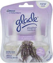 Glade Plugins Scented Oil, Lavender Vanilla Refill, Family Pack of 10 - £54.04 GBP