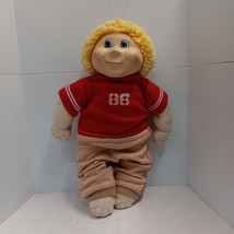 Cabbage Patch Kids 1985 Little Champs &quot;Sheila&quot; Red And Gold #86 Blonde And Blue - £18.45 GBP