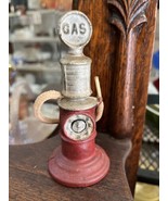 Vintage CAST IRON Collector TOY GAS PUMP 4 3/4” - £69.45 GBP