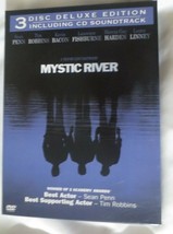 S EAN Penn, Tim Robbins, Kevin Bacon Mystic River 3 Disc Dvd &amp; Cd Track - £2.71 GBP