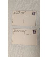 2 LONDON, Ontario, 40-60s Storybook Gardens Prestamped 4¢ Elizabeth II U... - $9.00
