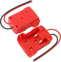 Battery Adapter for Milwaukee, Huazu 2 Pack Power Wheels Adapter for, DIY - $33.99