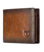 BULLCAPTAIN RFID Wallets for Men Slim Bifold Genuine Leather Wallet - $569.82 MXN