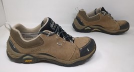 Ahnu Montara II Brown Leather Waterproof Hiking Shoes AF2280CCHP Womens Size 9 - £27.36 GBP