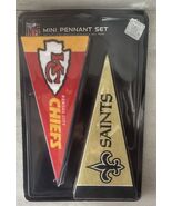 NFL Mini Pennant Set - All 32 Teams Cowboys, Ravens, Bears - Man Cave Decor - $269.50 MXN