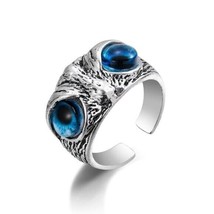 Owl Ring Adjustable - £7.08 GBP