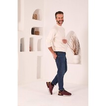 The Majesty Burgundy Leather Men Sneaker image 12