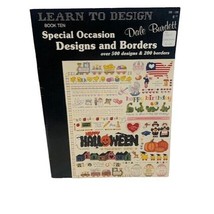 Dale Burdett special occasion designs and borders counted cross stitch d... - $8.90