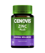 Cenovis Zinc Plus General Wellbeing + Skin Health - 150 Tablets - $1,615.88 MXN