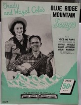 GRADY &amp; HAZEL COLE - ORIGINAL 1945 SONG FOLIO / SOUVENIR PROGRAM - VG CO... - $20.00