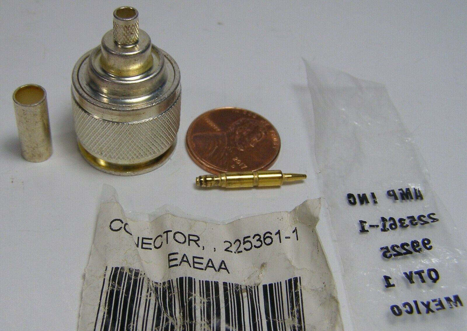 AMP Coaxial Connector 225361-1  99225   1ct. - $9.99