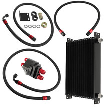 15 Row 10 An Universal Transmission Oil Cooler &amp; Filter Adapter w/ 3 Oil Lines - $201.63