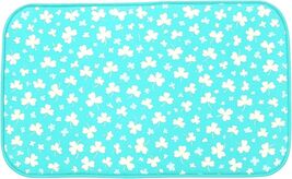 Floral Portable Ironing Mat 18x31 Heat-Resistant Quilted Non-Slip Ironin... - $13.81
