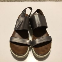 vince camuto shoe platform sandal silver size 38 euro us 7.5 Straps - £12.43 GBP