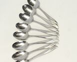 Wm Rogers Impression Int Silver Teaspoons 6&quot; Stainless Lot of 8 - $39.19