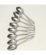 Wm Rogers Impression Int Silver Teaspoons 6&quot; Stainless Lot of 8 - $719.83 MXN