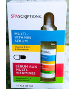 Spa Scriptions Multi-Vitamin Serum-Vit. A/C/E/Niacinamide:1.7oz/50ml. - £14.70 GBP