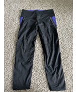 Victoria’s Secret VSX Sport Knockout Capri Leggings Size Small Hidden Po... - $16.72 CAD
