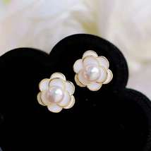 Ripple love Freshwater Pearls Earrings H20225610 - £23.59 GBP