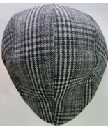 American Bears Men's Flat Cap Black &amp; Gray Polyester One Size Fit All - $9.89