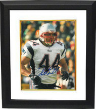 Heath Evans signed New England Patriots 8x10 Photo Custom Framed - £54.13 GBP
