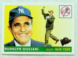 2004 Topps All-Time Fan Favorites Rudy Giuliani Card #51 - £10.28 GBP