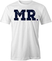 MR. Tee Short-Sleeved Cotton COUPLES VALENTINE CLOTHING S1WS476 - $15.14+