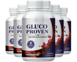 5-Pack Gluco Proven - Gluco Proven Advanced Formula Supplement - 300 Cap... - £90.75 GBP