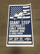 Chicago Gig POSTER Giant Step Sufrajett Emily Shrine Window Nine @ Double Door - £20.08 GBP