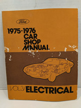 Vintage Ford 1975-1976 Car Shop Manual Vol 3 Electrical - £4.06 GBP