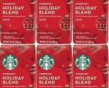 Starbucks Holiday Ground Coffee- Holiday Blend - 6 Bags (10 Oz) - £28.05 GBP
