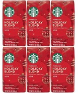 Starbucks Holiday Ground Coffee- Holiday Blend - 6 Bags (10 Oz) - £26.85 GBP