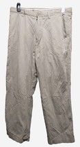 Men&#39;s/Woman&#39;s Khaki Pants SZ 36 X 26 Saltaire Cotton Silk Blend - £9.00 GBP