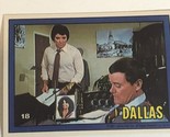 Dallas Tv Show Trading Card #18 JR Ewing Larry Hangman Patrick Duffy - $2.48