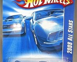 2008 Hot Wheels #74 All Stars SUPER TUNED Blue Variant Gray Wing w/Chrom... - £6.27 GBP