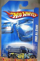 2008 Hot Wheels #74 All Stars SUPER TUNED Blue Variant Gray Wing w/Chrome Pr5 Sp - £6.24 GBP