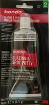 3M BONDO 907 GLAZING AND SPOT PUTTY, 4.5 fl oz Tube  - £4.80 GBP