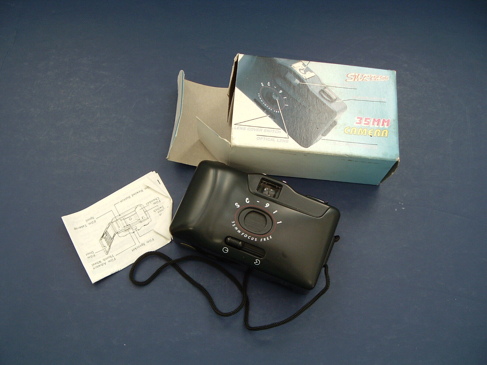 Vintage surpass 35mm camera still in original box SC - 911 - £14.90 GBP