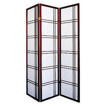 Ore Furniture R542CH Girard 3-Panel Room Divider - Cherry - £84.55 GBP