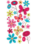 Sticko Stickers-Glitter Butterfly Garden - £11.49 GBP