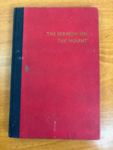 1955 Sermon On The Mount Intro By Norman Vincent Peale - Hardcover 1st Ed No Dj - £15.99 GBP