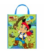 Jake Never Land Pirates Loot Favors Party Tote Bag 11&quot; x 13&quot; - £2.04 GBP