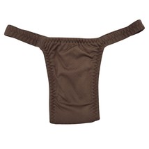 Brown Satin Gaff Panty Tucking Compression Underwear Transgender or Cros... - $16.95