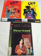 Three Vertigo DC Comics Grip The Strange World of Men #1, #5 &amp; Heartland #1 - $7.99