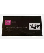 Style House 3-Piece Flat Iron Set - Salon Quality Holder, Comb, and Case - €9,24 EUR