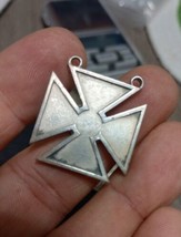 Vintage WW2 WWII Era Maltese US Army Sterling Silver Marksman Badge Mili... - $29.99