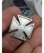 Vintage WW2 WWII Era Maltese US Army Sterling Silver Marksman Badge Mili... - $29.99