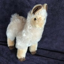 Gently Used Douglas Small Tan Alpaca Llama Stuffed Animal – 8.75 inches high x  - $11.29