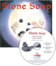 Stone Soup (Read Along Book &amp; CD) [Paperback] Muth, Jon J - $10.57