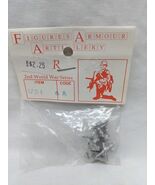 Figures Armour Artillery MLR USI 6 WWII Metal Soldier Infantry Miniatures - $202.41 MXN